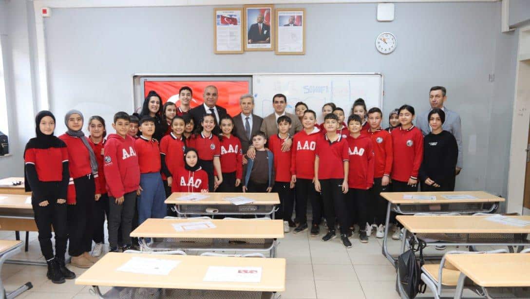 Atatürk Ortaokulumuzda Karne Töreni Gerçekleştirildi