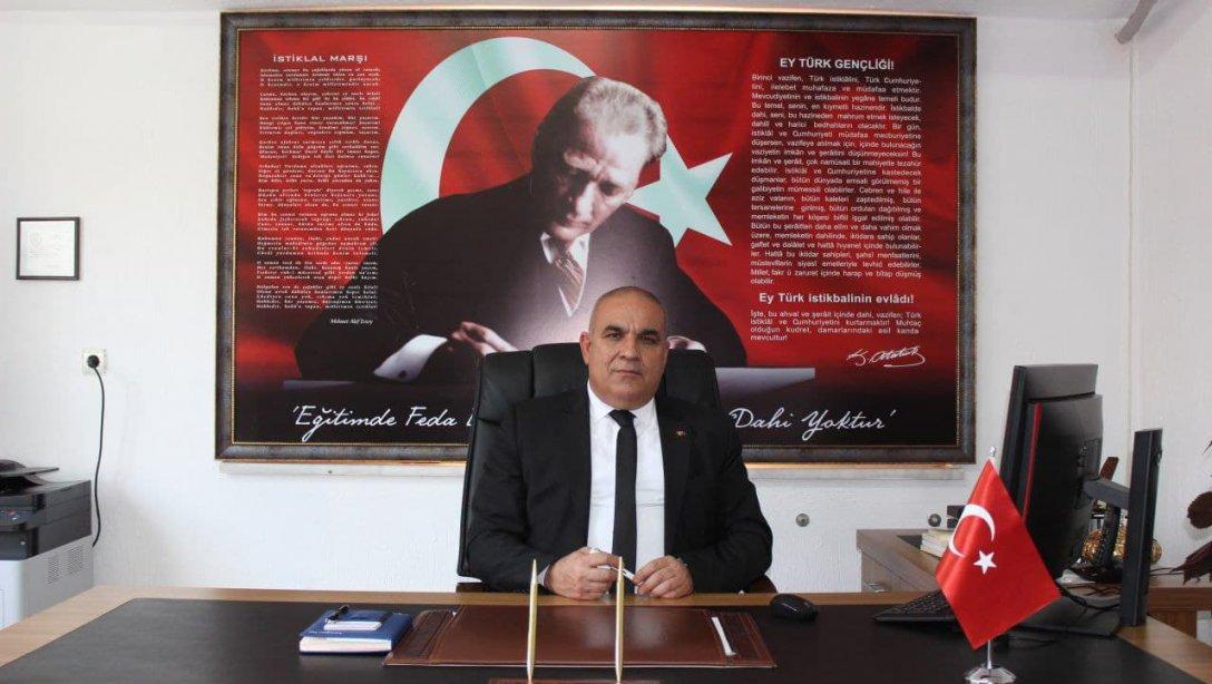 İlçe Milli Eğitim Müdürümüz Süleyman İZGİ'nin 19 Mayıs Atatürk'ü Anma, Gençlik ve Spor Bayramı Kutlama Mesajı
