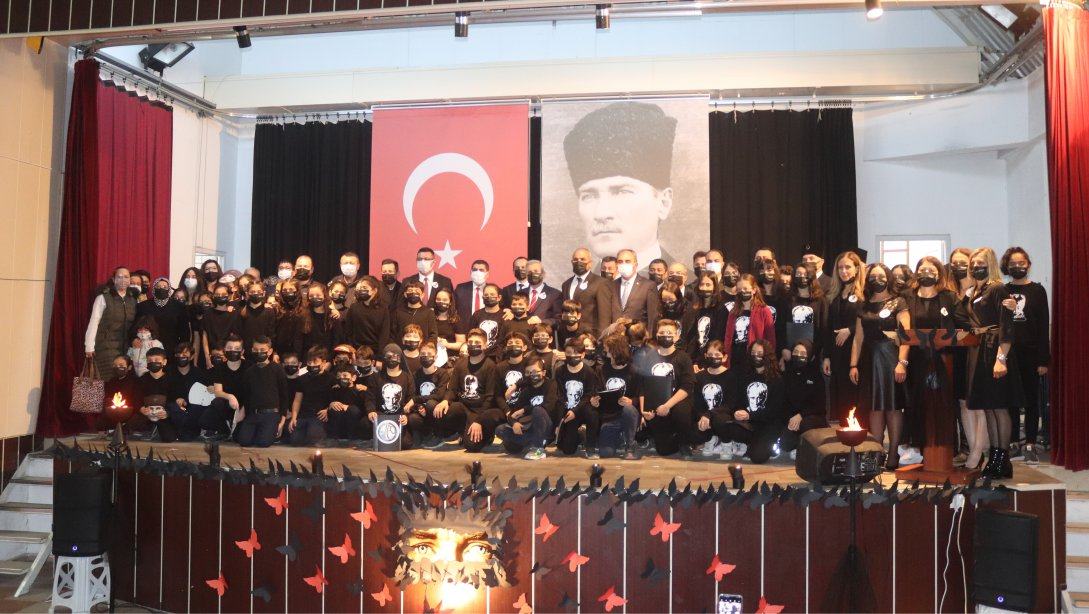 İlçemizde 10 Kasım Atatürk'ü Anma Günü Programı Düzenlendi