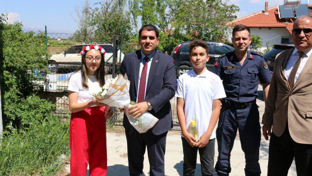 İlçe Milli Eğitim Müdürümüz Süleyman İZGİ, Karahöyük İlkokulu/Ortaokulunu Ziyaret Etti