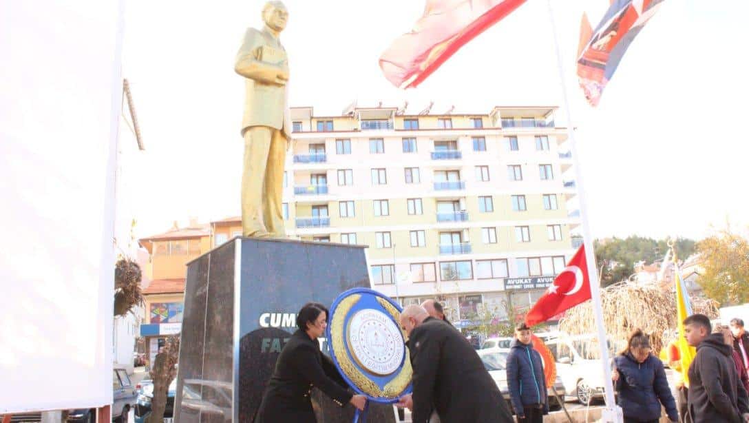 24 Kasım Öğretmenler Günü Çelenk Sunma Töreni 